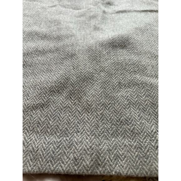 LAUREN RALPH LAUREN Pencil Skirt wool S12 Classic Herringbone Lined Career gray - Picture 12 of 13